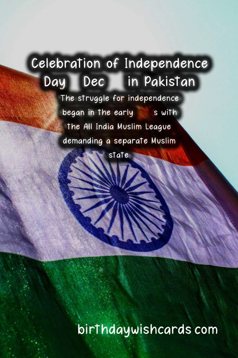 Celebrate Independence Day on 18th December, 2021