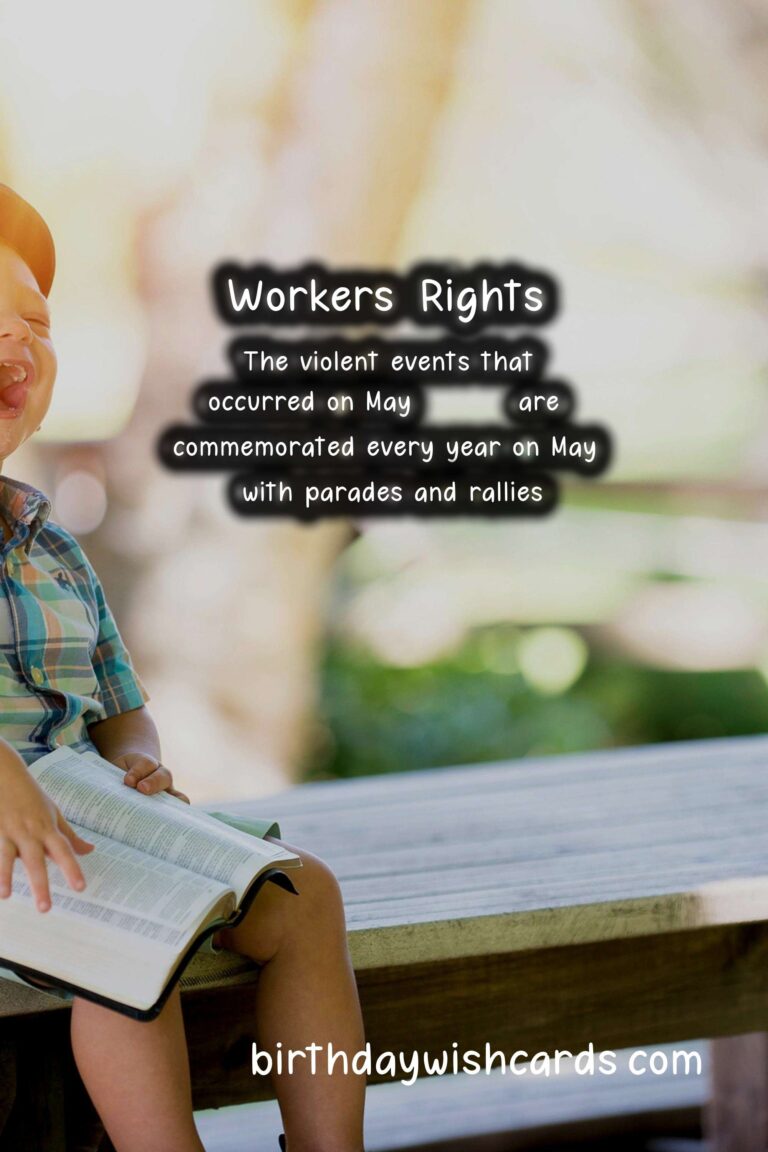 Celebrate Labour Day with us: A History of International Workers’ Day