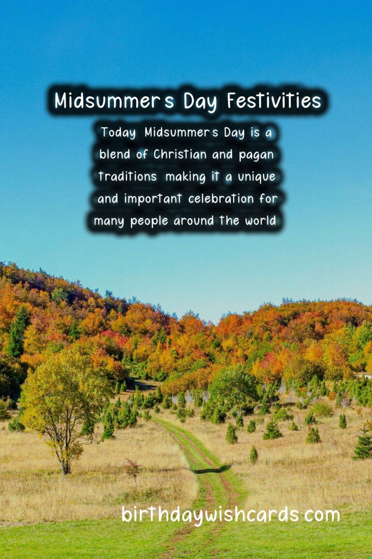 Celebrate Midsummer's Day - June 24th with Festive Traditions and Fun Activities