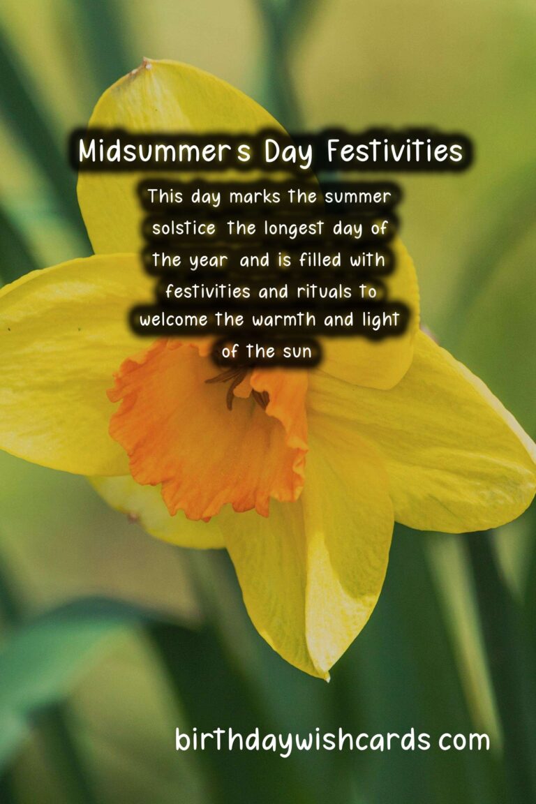 Celebrate Midsummer's Day - June 24th with Festive Traditions and Fun Activities