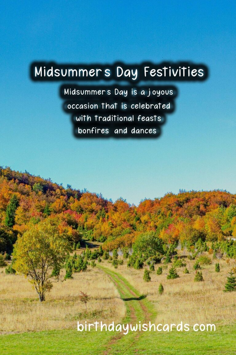 Celebrate Midsummer's Day - June 24th with Festive Traditions and Fun Activities