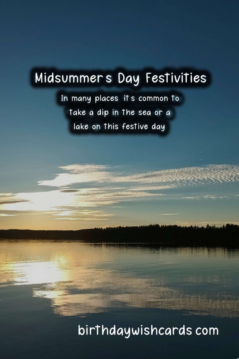 Celebrate Midsummer's Day - June 24th with Festive Traditions and Fun Activities