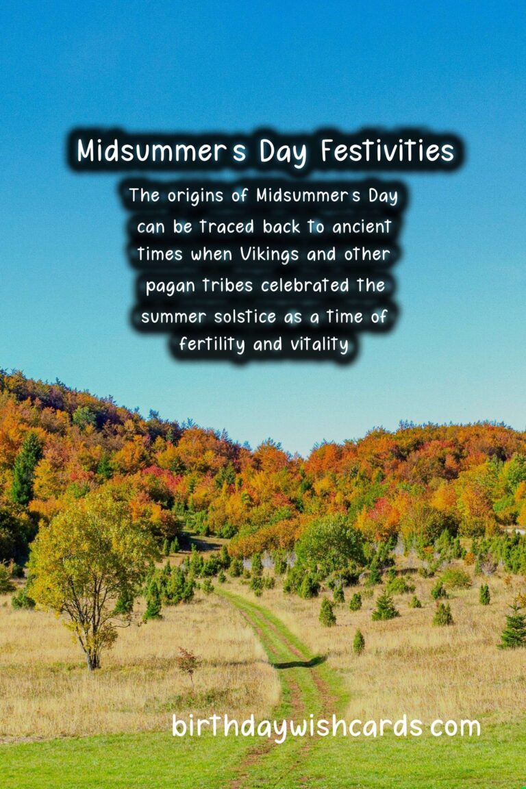Celebrate Midsummer's Day - June 24th with Festive Traditions and Fun Activities