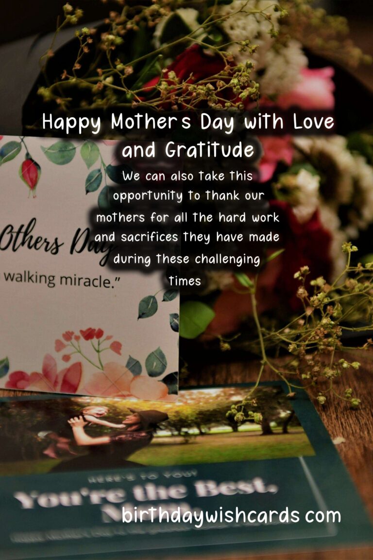Celebrate Mother’s Day (Día de las Madres) on May 10 with Love and Gratitude