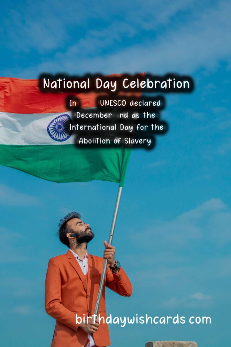 Celebrate National Day - December 2 with These Fun Facts and Activities
