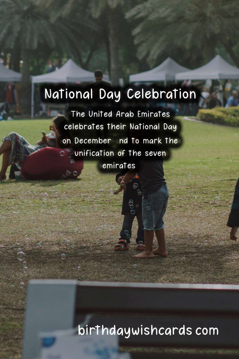 Celebrate National Day - December 2 with These Fun Facts and Activities