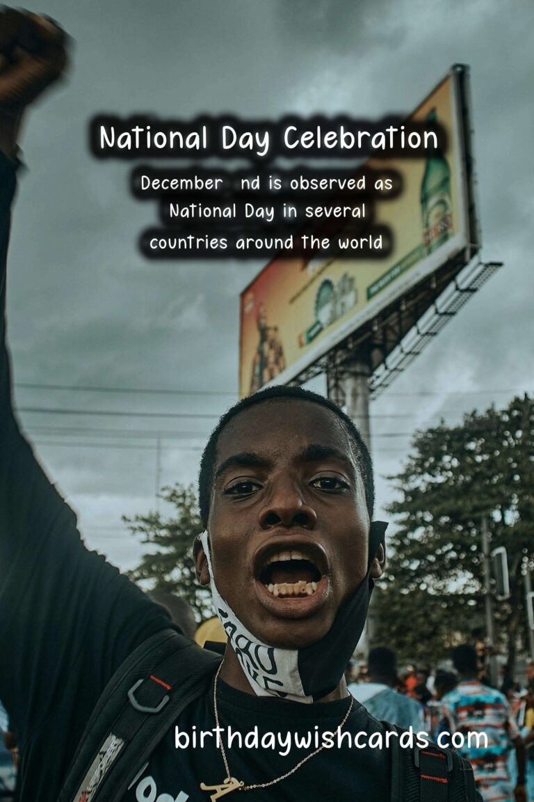 Celebrate National Day – December 2 with These Fun Facts and Activities