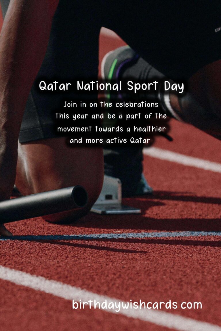 Celebrate Qatar National Sport Day – Second Tuesday in February