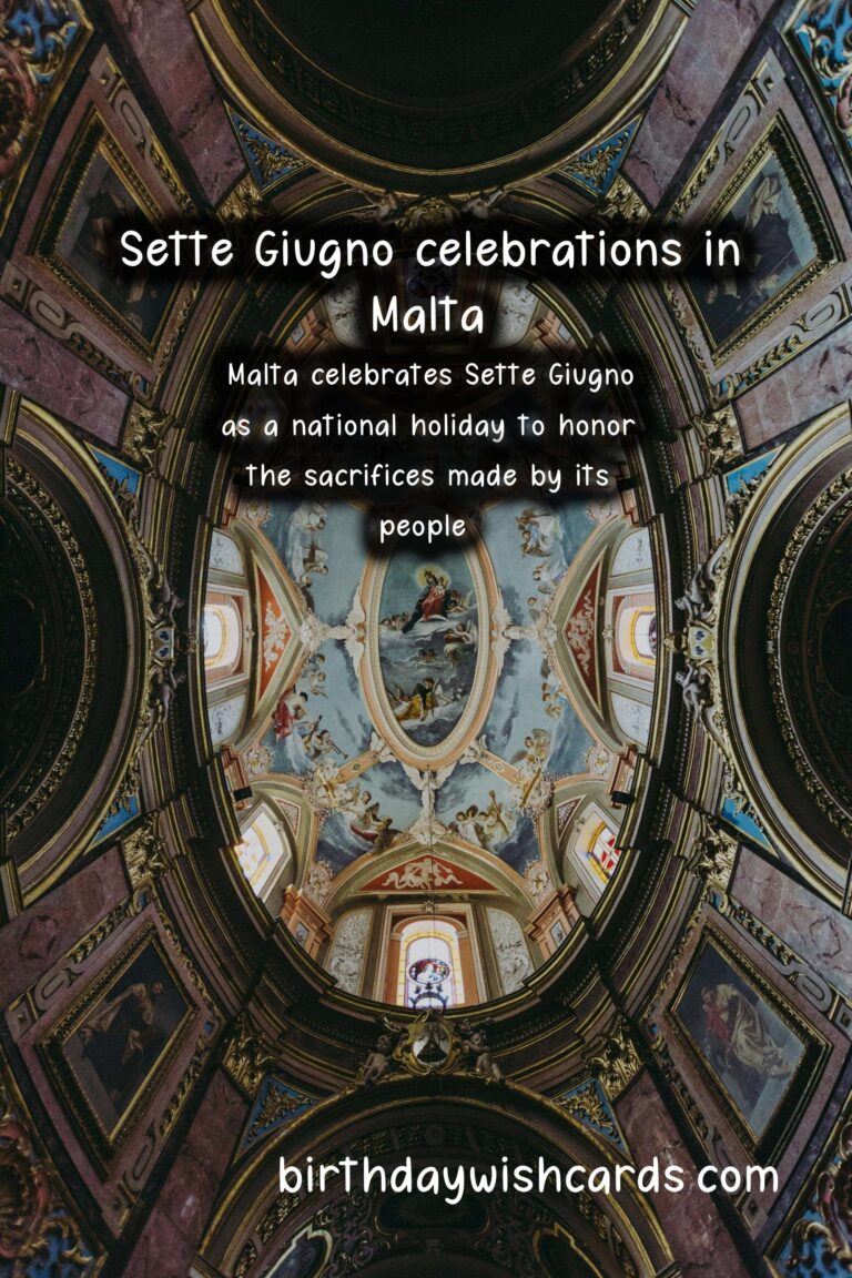 Celebrate Sette Giugno - Malta's National Day on 7 June
