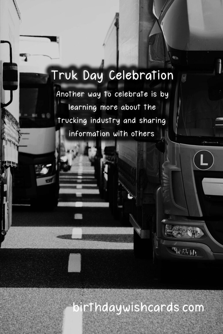 Celebrate Truk Day: A Day to Honor Truck Drivers (March 17)