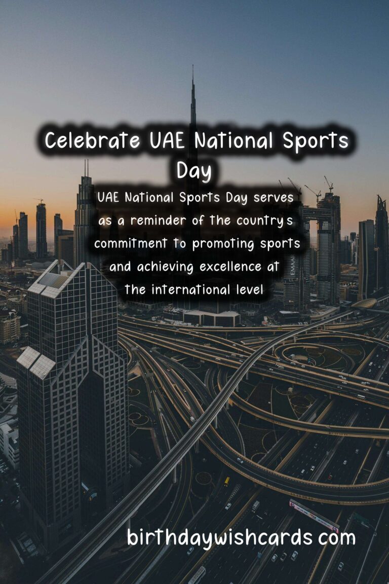 Celebrate UAE National Sports Day – March 7
