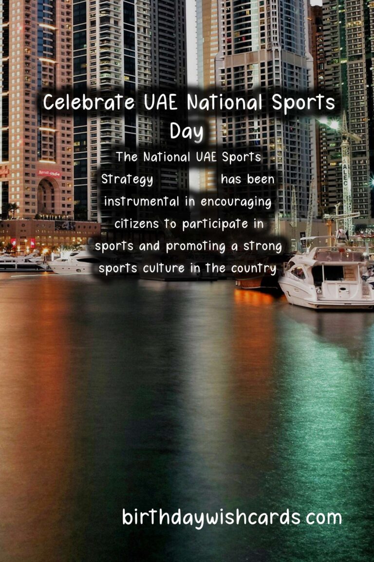 Celebrate UAE National Sports Day – March 7