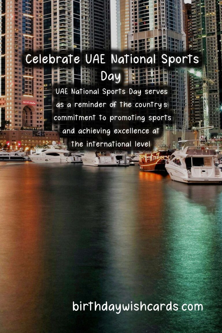 Celebrate UAE National Sports Day – March 7