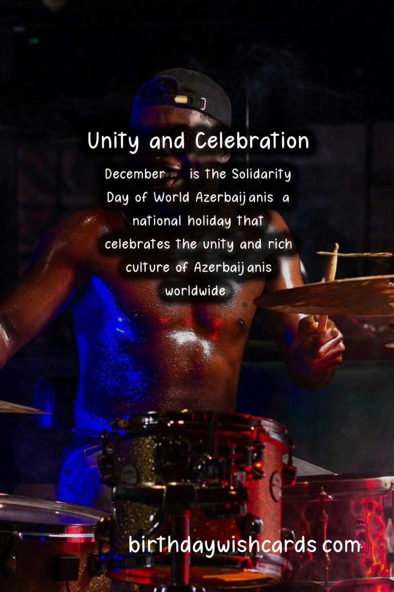 Celebrate Unity and Joy with December 31 - Solidarity Day of World Azerbaijanis and January 6 - Epiphany