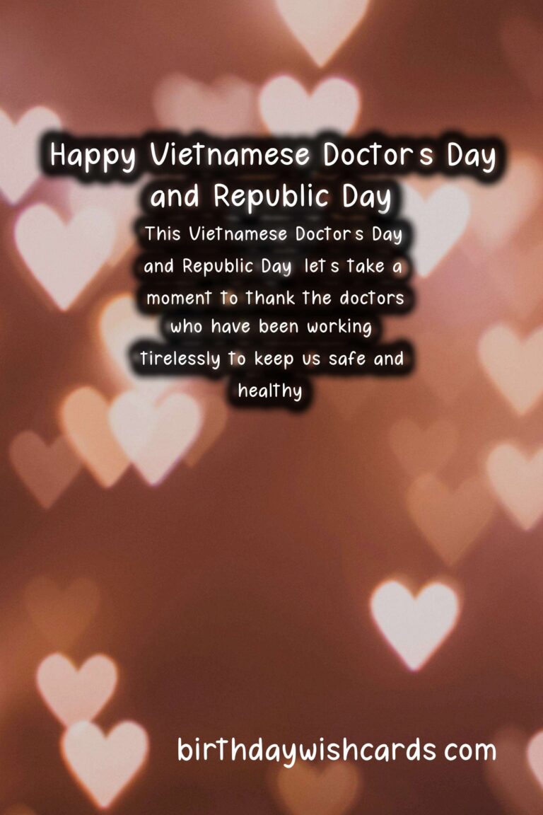 Celebrate Vietnamese Doctor's Day and Republic Day with Revere