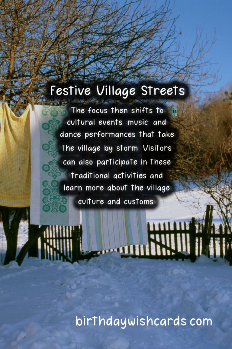 Celebrate Village Festa Season from June to September