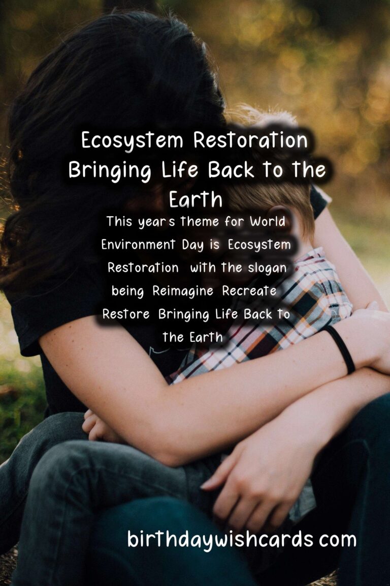 Celebrate World Environment Day on June 5th