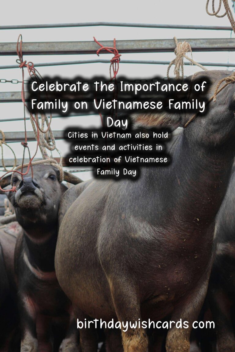 Celebrate the Importance of Family on Vietnamese Family Day - June 28