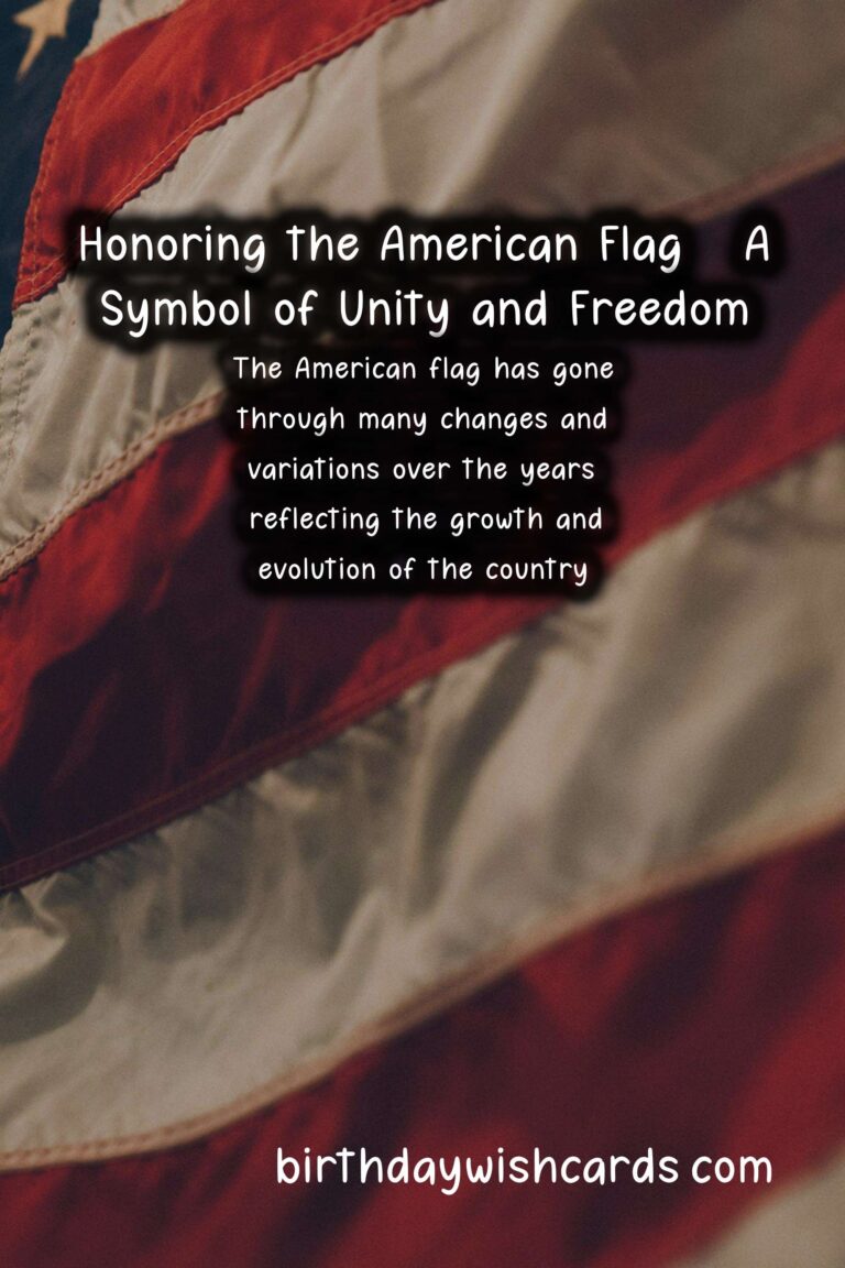 Celebrating Flag Day – Why November 3rd is a Special Day for Americans