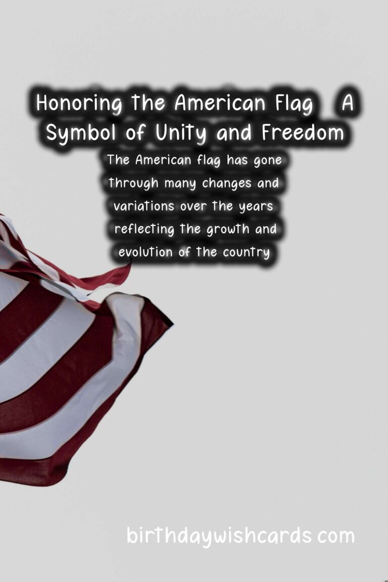 Celebrating Flag Day – Why November 3rd is a Special Day for Americans