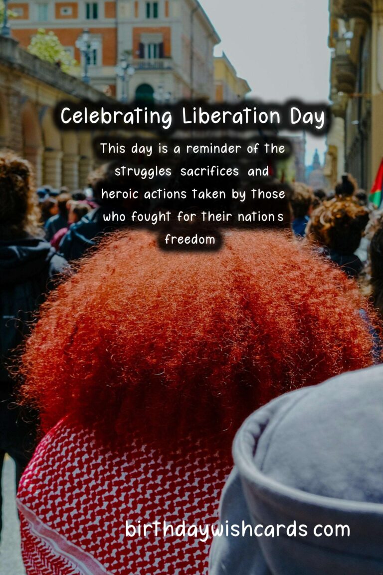Celebrating Liberation Day: A Glorious Tribute to Freedom Fighters