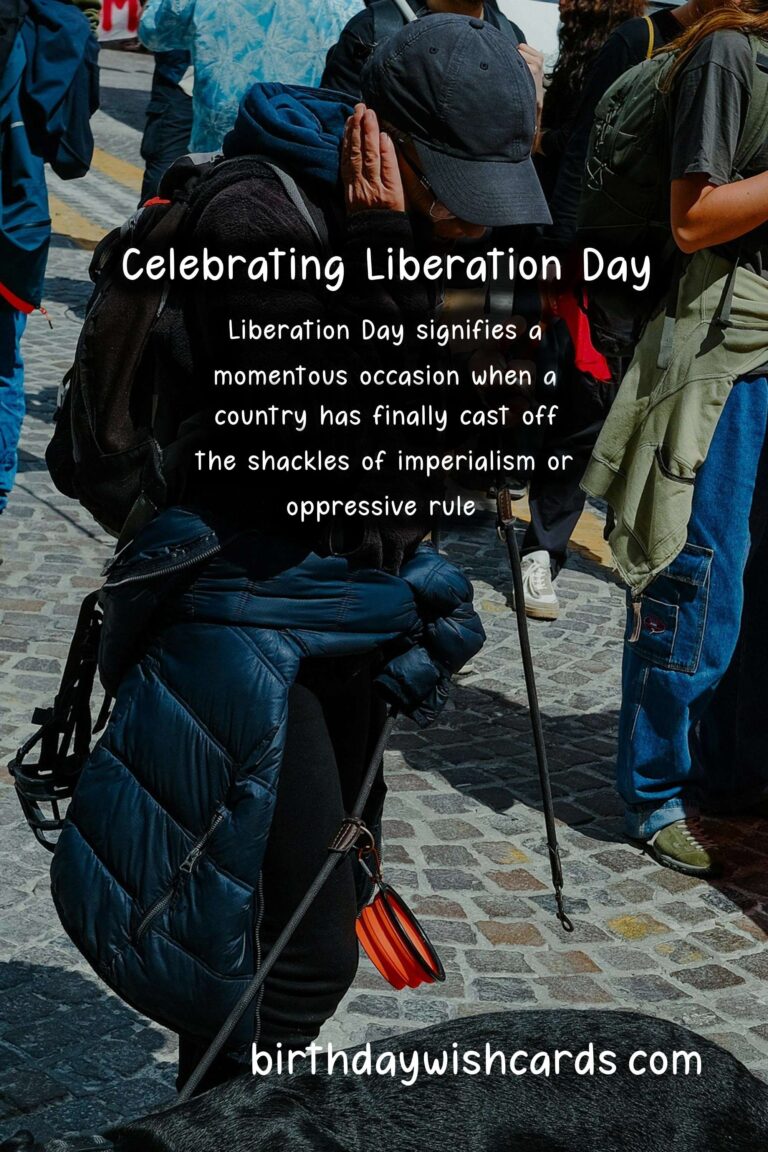 Celebrating Liberation Day: A Glorious Tribute to Freedom Fighters