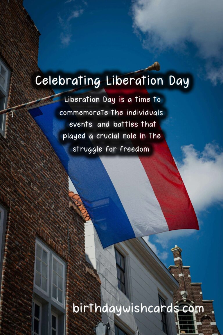 Celebrating Liberation Day: A Glorious Tribute to Freedom Fighters