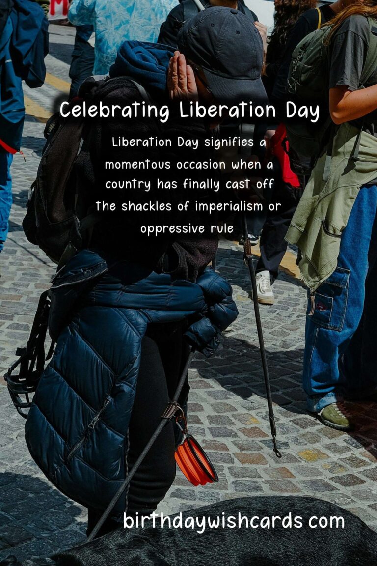 Celebrating Liberation Day: A Glorious Tribute to Freedom Fighters