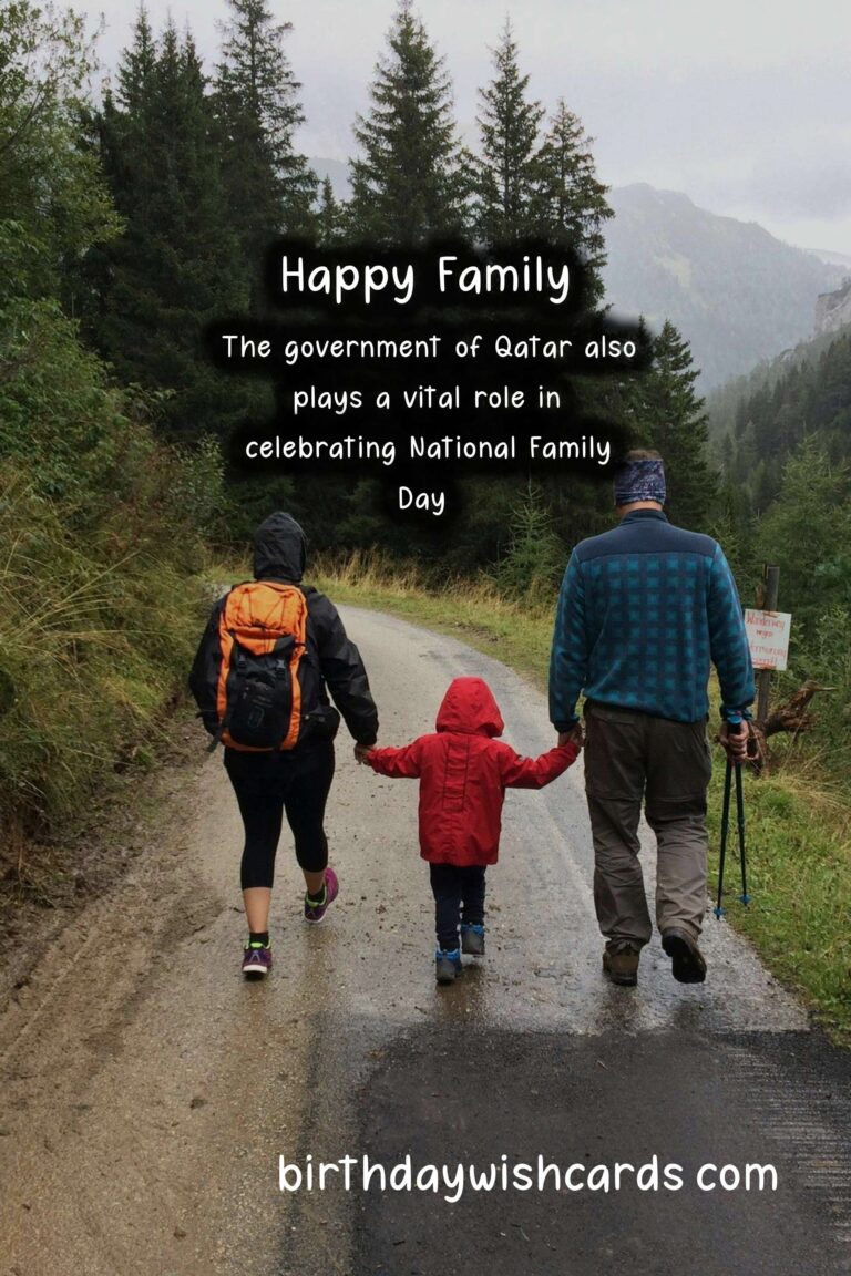 Celebrating Qatar National Family Day - April 15