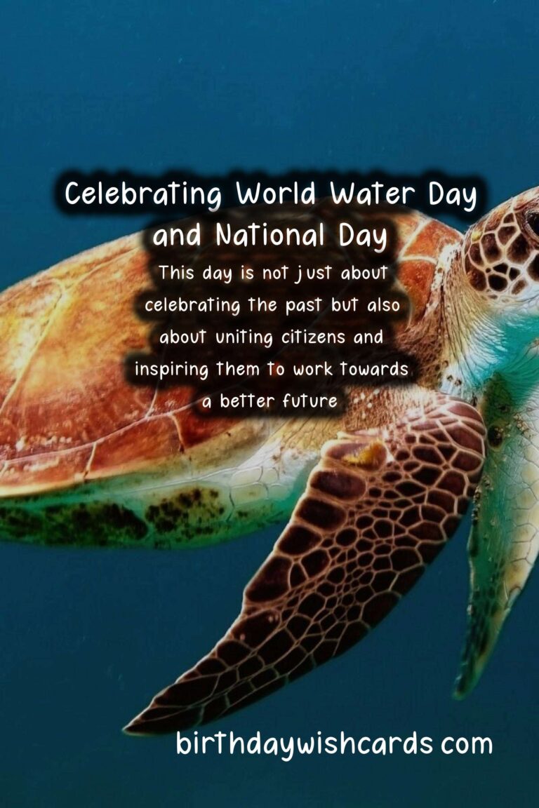 Celebrating World Water Day and National Day on December 18