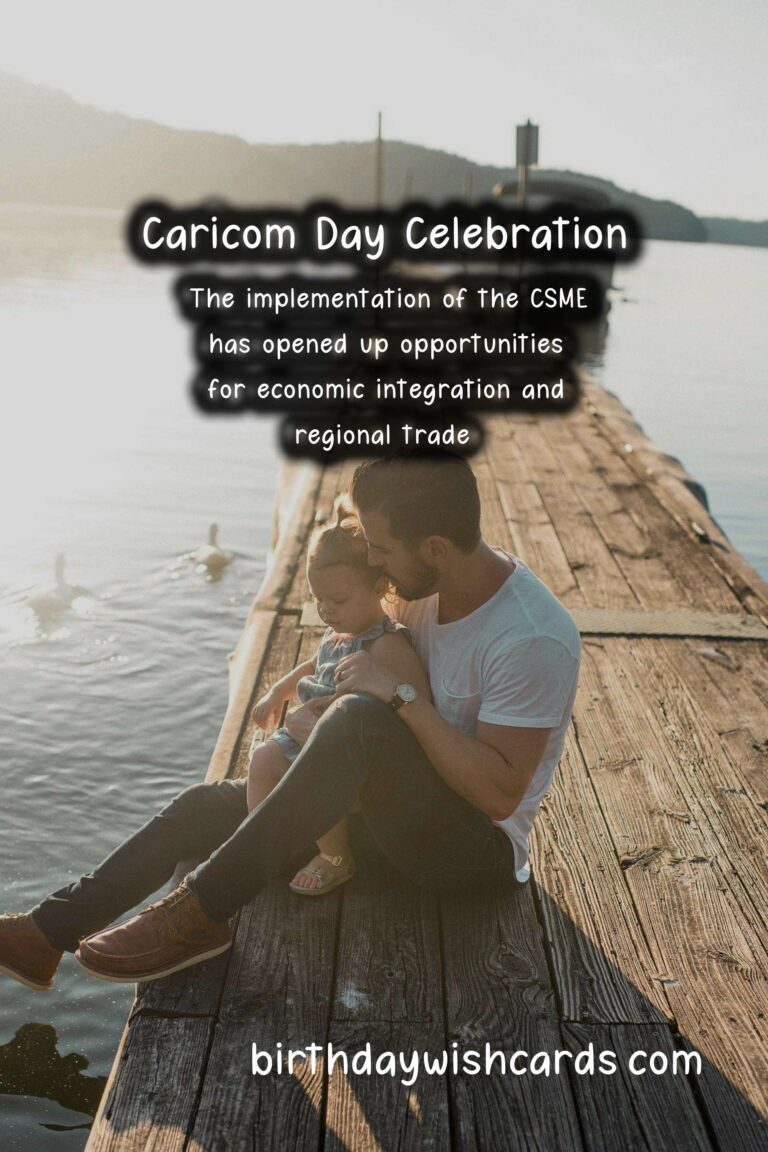 Celebrating the Founding of the Caribbean Community on Caricom Day
