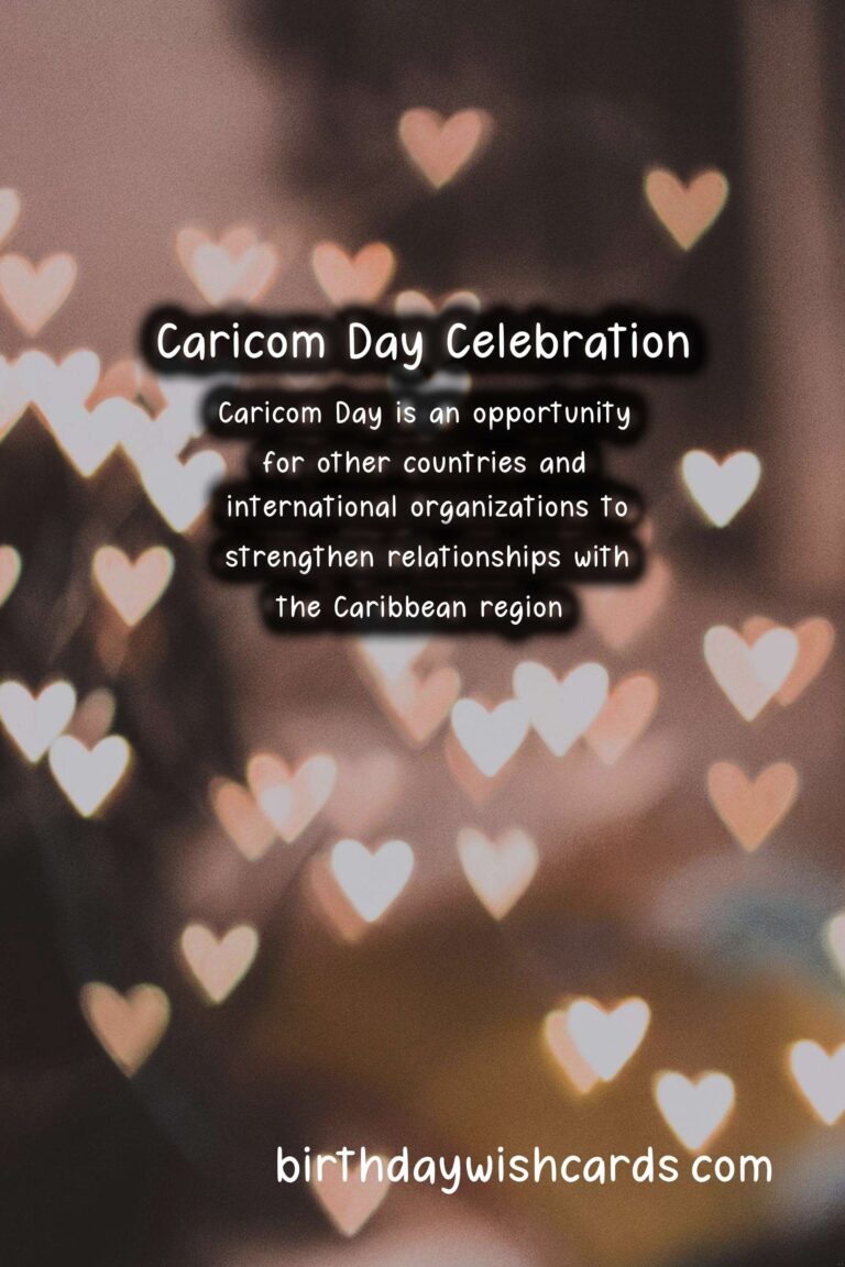 Celebrating the Founding of the Caribbean Community on Caricom Day
