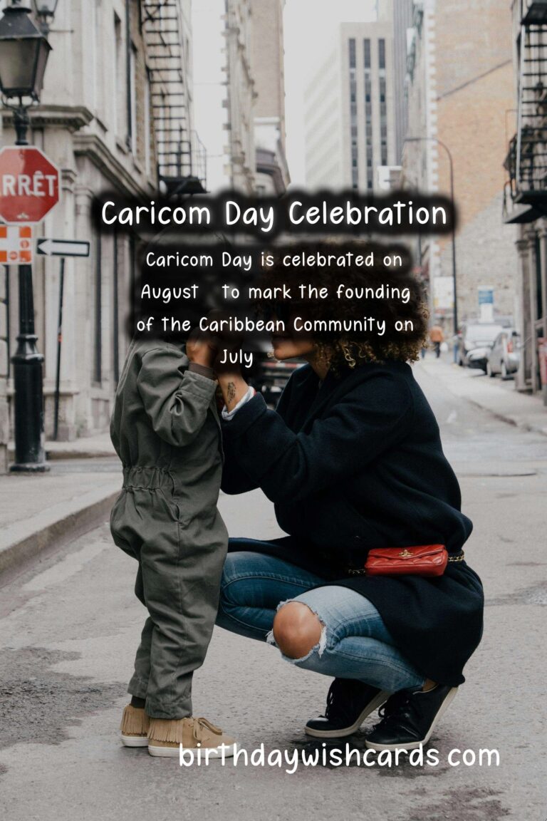Celebrating the Founding of the Caribbean Community on Caricom Day