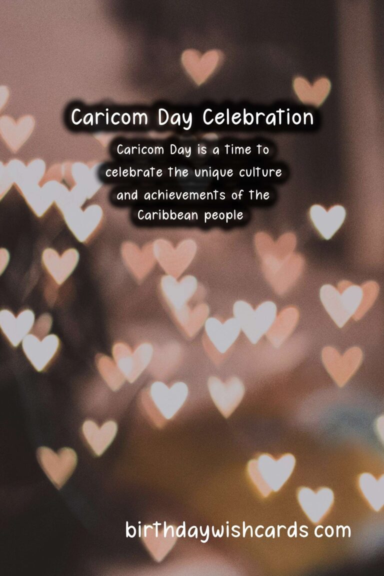 Celebrating the Founding of the Caribbean Community on Caricom Day