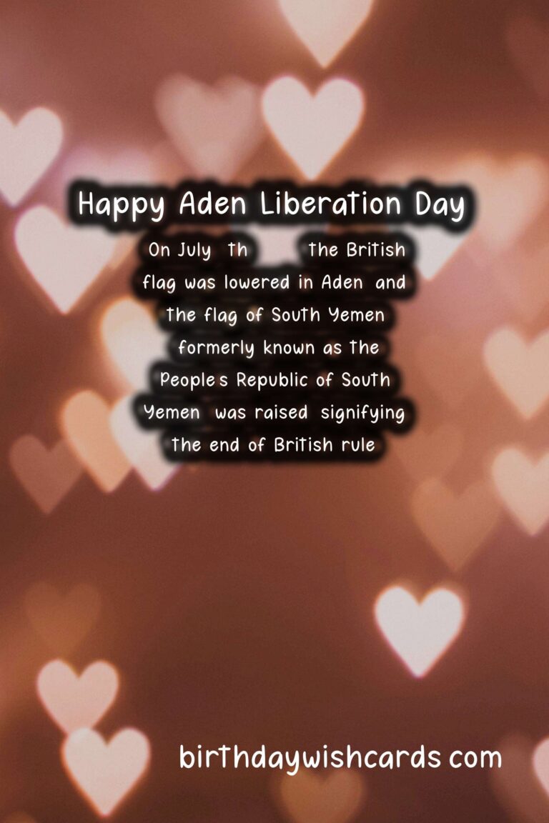 Commemorating Aden Liberation Day: A Day of Triumph and Unity