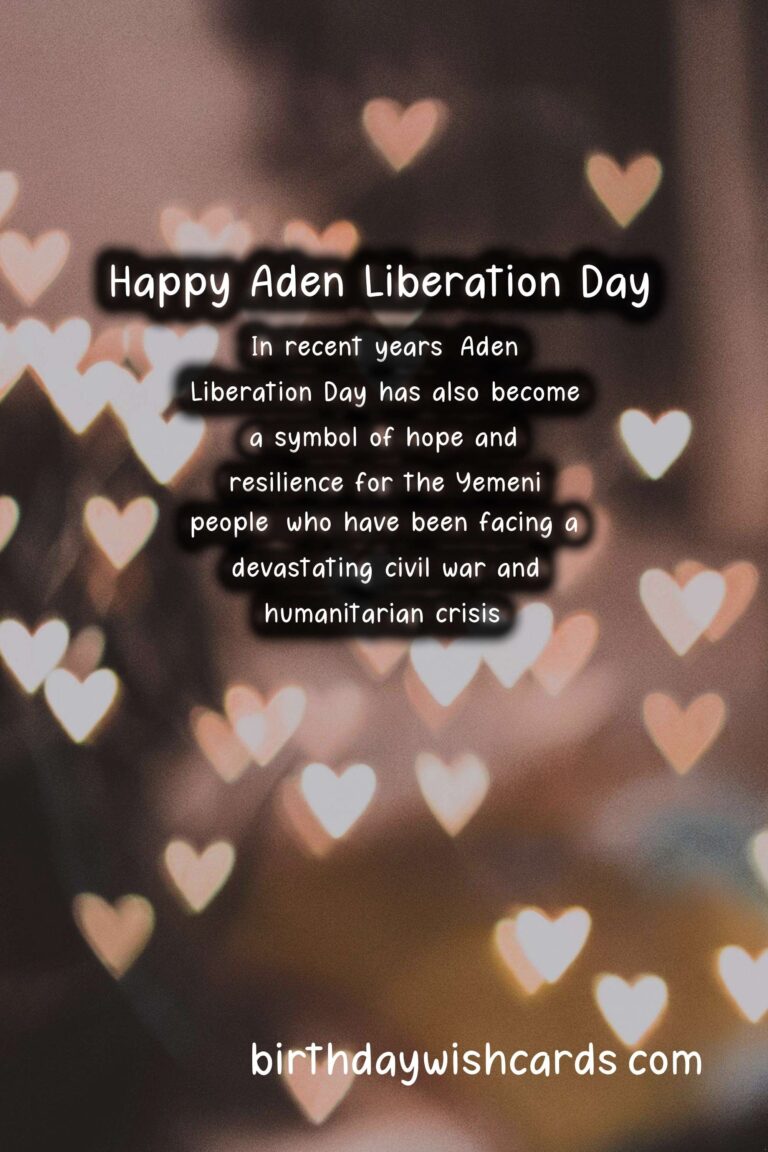 Commemorating Aden Liberation Day: A Day of Triumph and Unity