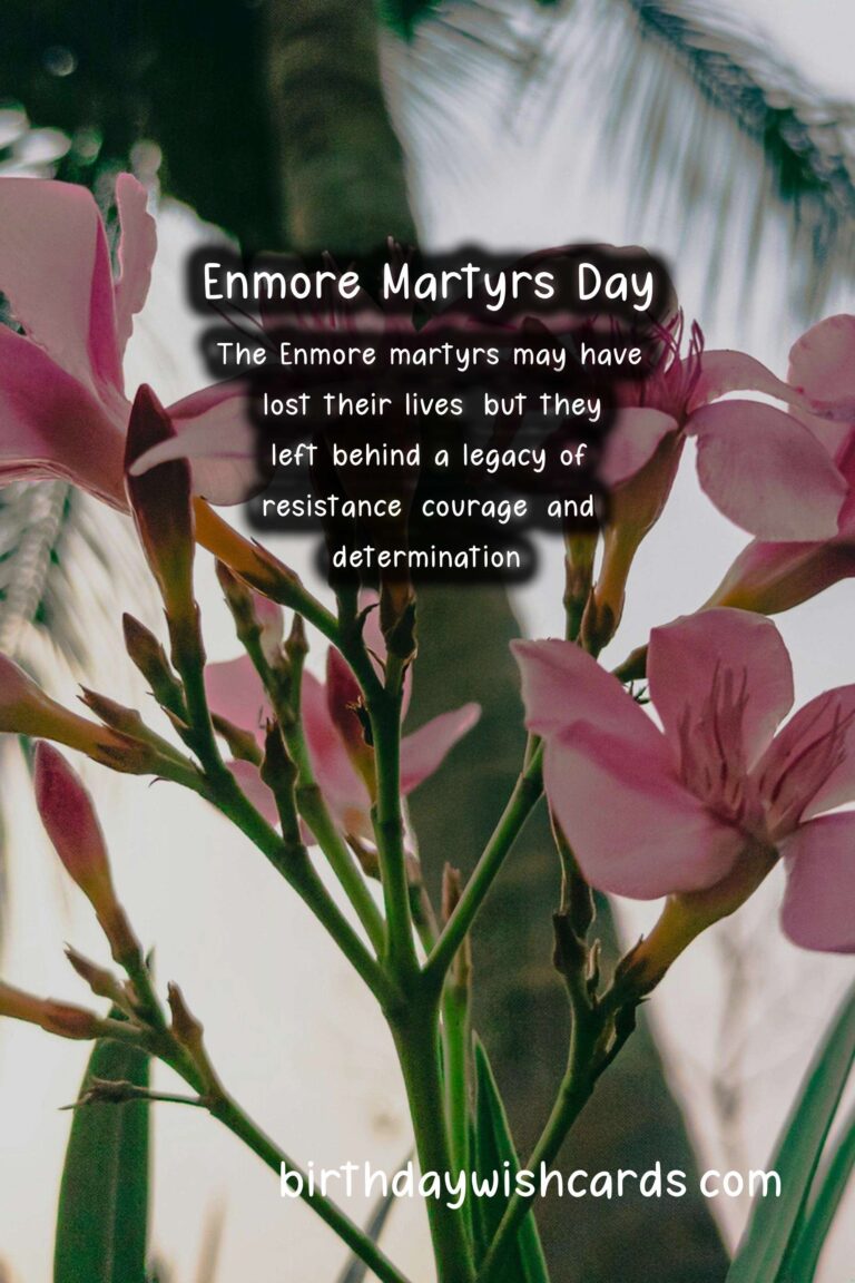 Commemorating the Enmore Martyrs on August 1: A Story of Struggle and Sacrifice