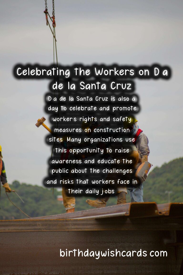 Día de la Santa Cruz (Day of the Holy Cross) - Celebrating Construction Workers