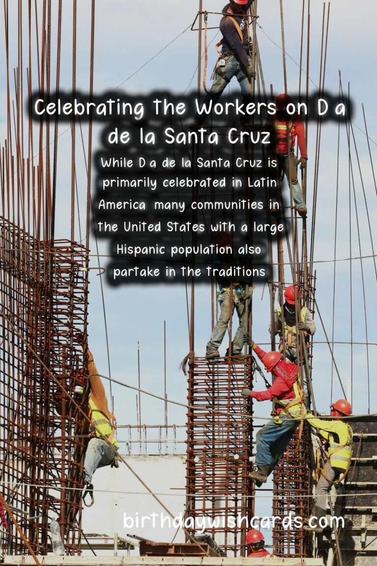 Día de la Santa Cruz (Day of the Holy Cross) - Celebrating Construction Workers