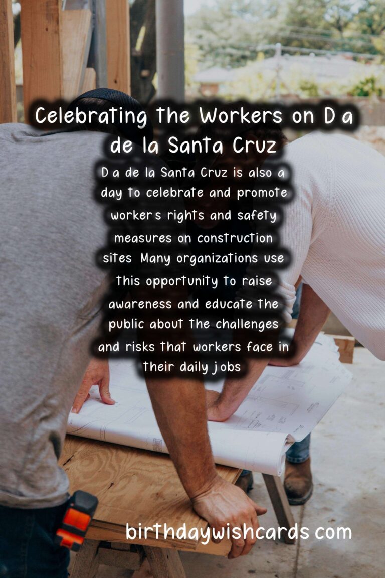 Día de la Santa Cruz (Day of the Holy Cross) - Celebrating Construction Workers