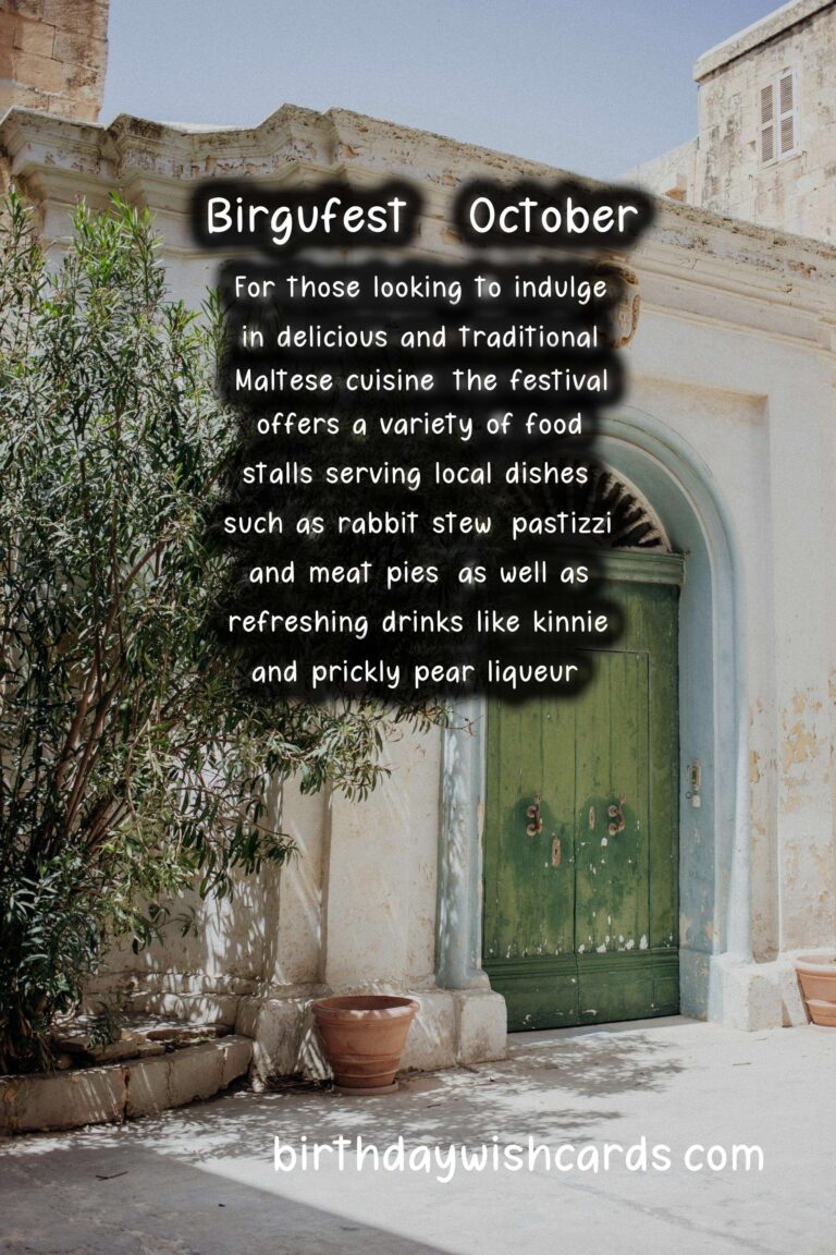 Discover a Gateway to the Historical World of Malta at Birgufest – October