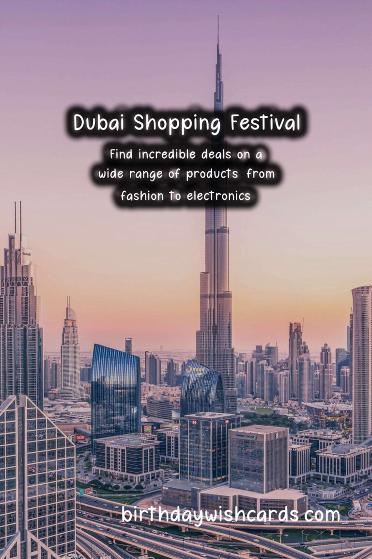 Discover the Magic of Dubai Shopping Festival – December 26 – February 1