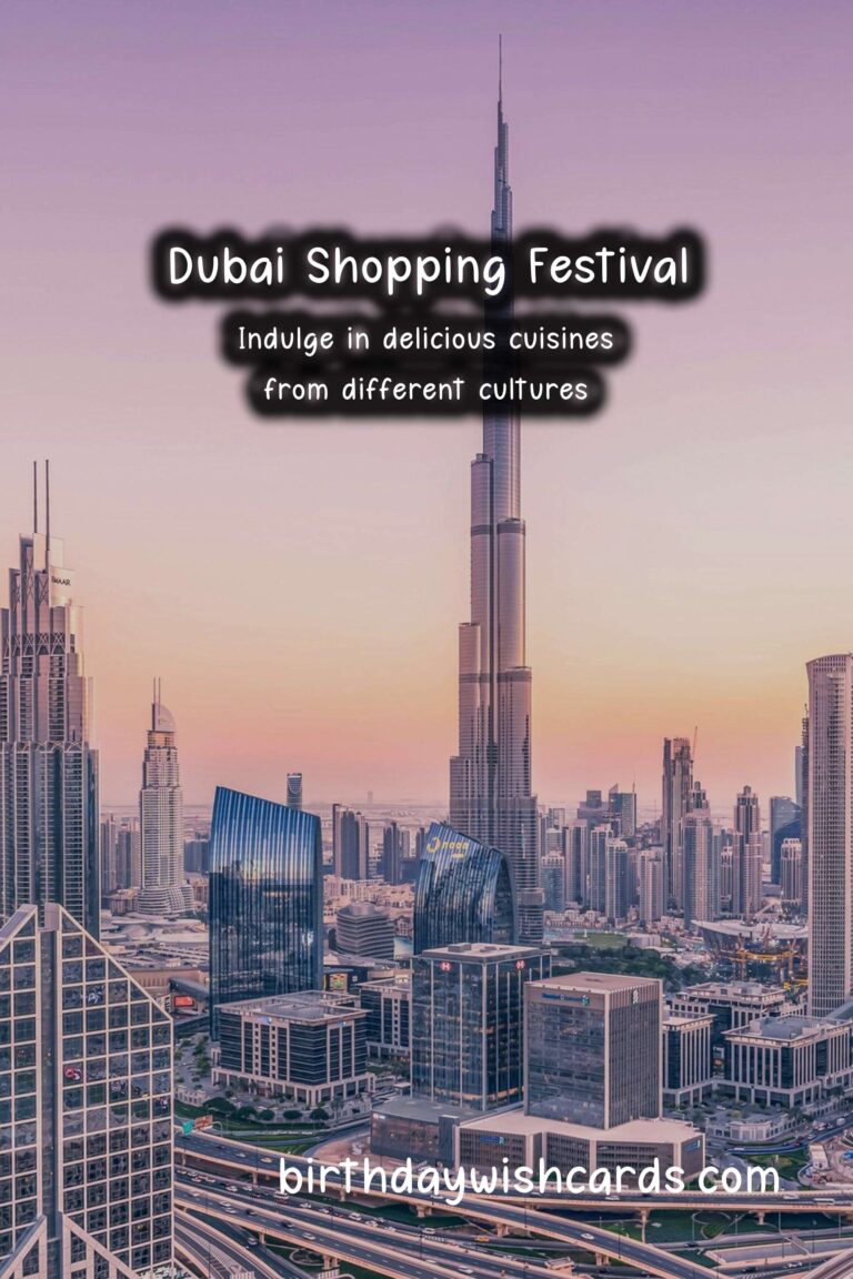 Discover the Magic of Dubai Shopping Festival – December 26 – February 1
