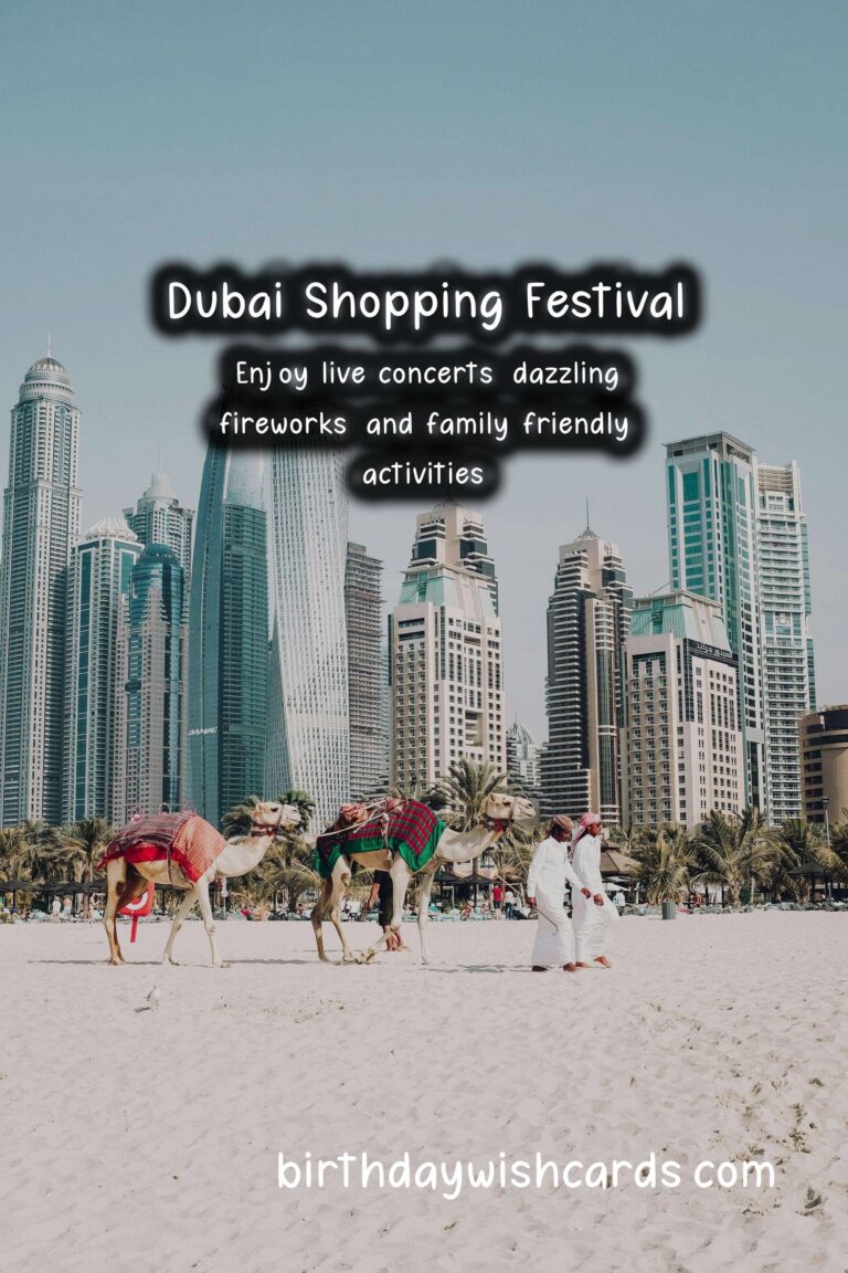 Discover the Magic of Dubai Shopping Festival – December 26 – February 1