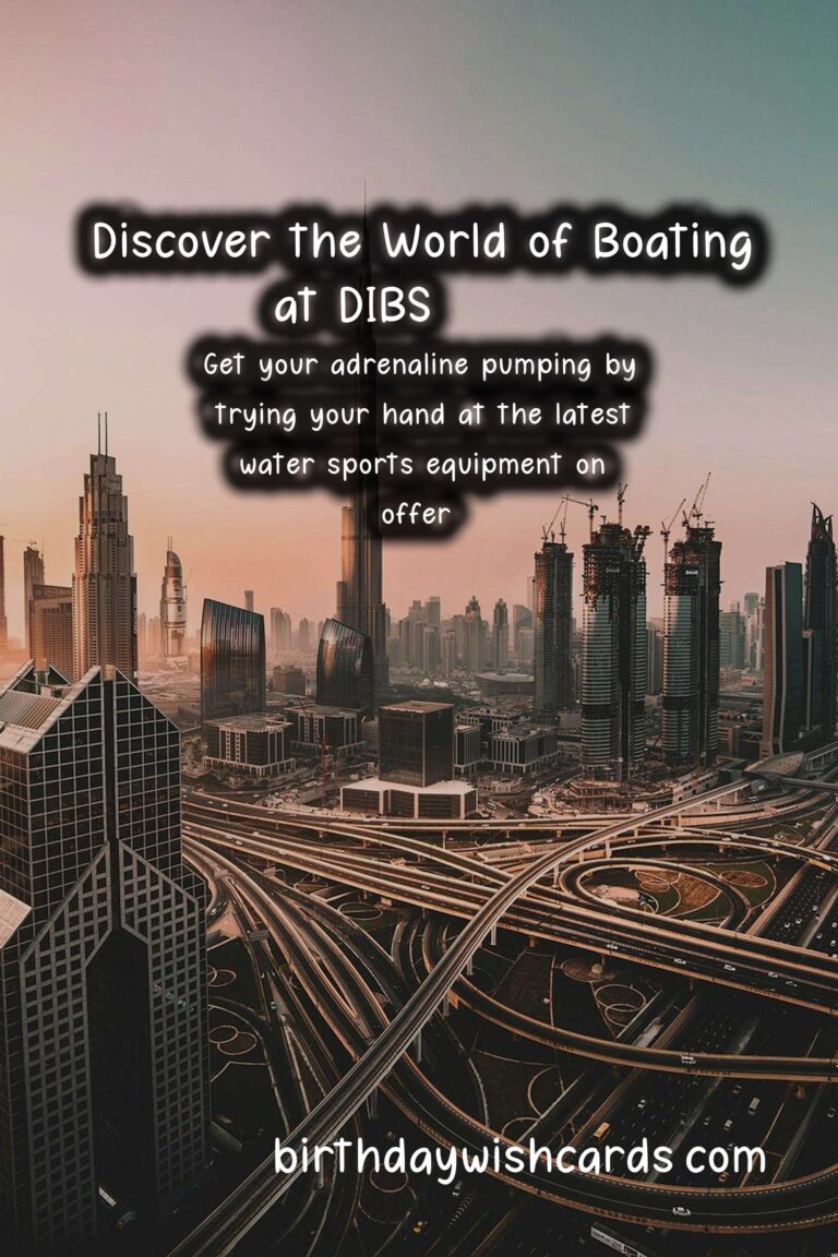 Discover the Thrilling World of Boating at Dubai International Boat Show – March 10-14