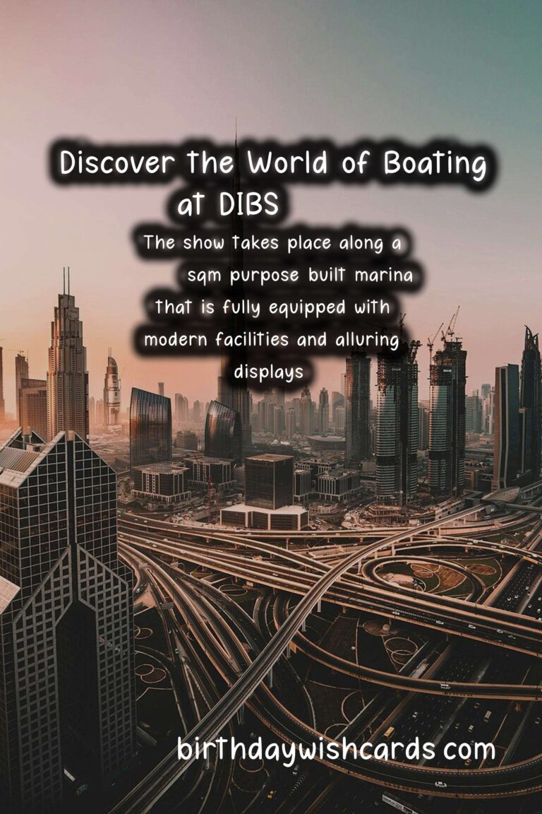 Discover the Thrilling World of Boating at Dubai International Boat Show – March 10-14