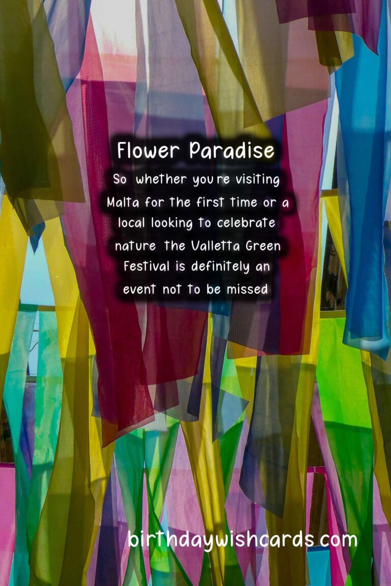 Experience Nature at its Finest: A Guide to Valletta Green Festival in April