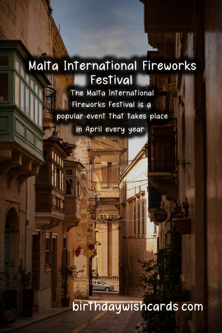 Experience an Explosive Night at the Malta International Fireworks Festival in April