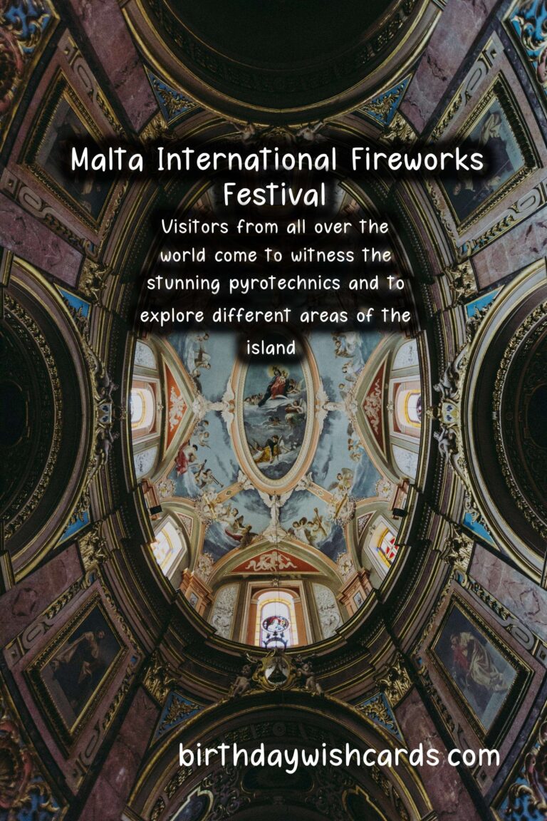 Experience an Explosive Night at the Malta International Fireworks Festival in April