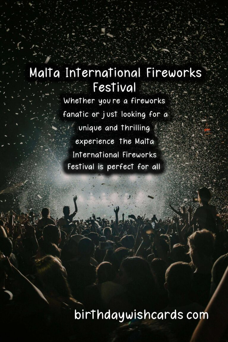 Experience an Explosive Night at the Malta International Fireworks Festival in April